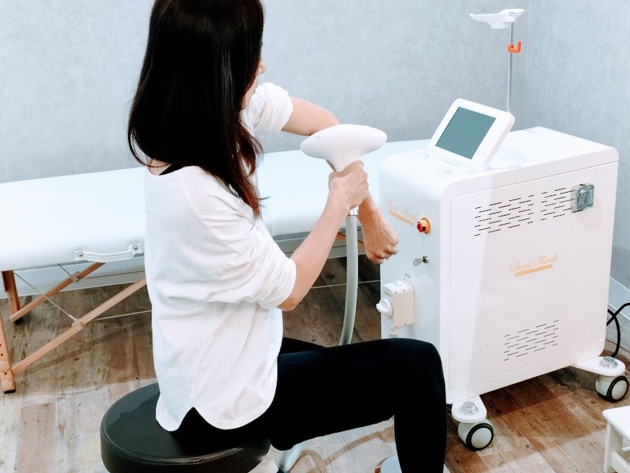 12月6日無人セルフ脱毛サロンTSURU-TSURU（つるつる）が静岡市葵区鷹匠にオープン！のサブ画像4_ひとりでスキマ時間にサクッと脱毛